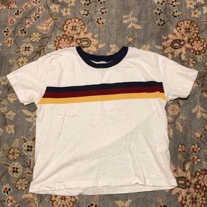 Short sleeve multicolor shirt